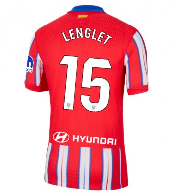 Atletico Madrid Clement Lenglet #15 Replika Hjemmebanetrøje 2024-25 Kortærmet